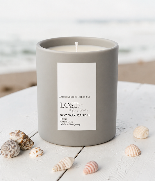 Lost at Sea Candle